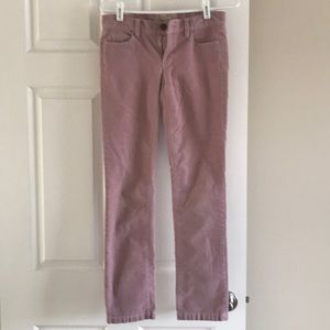 JCrew matchstick corduroy pants